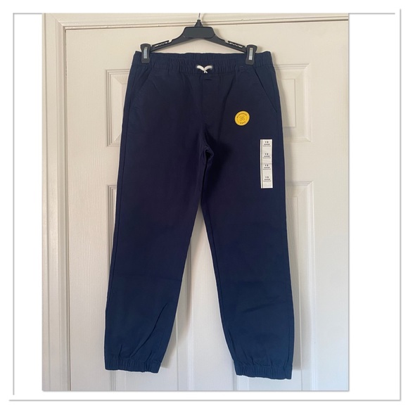 Boys Stretch Woven Jogger Pull On Pants Cat & Jack NWT - Picture 3 of 4